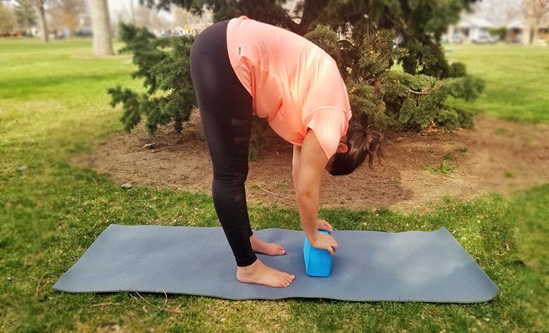 Standing Forward Fold - Yoga Pose