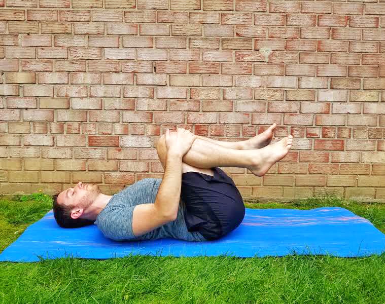 Knees to Chest - Yoga Pose